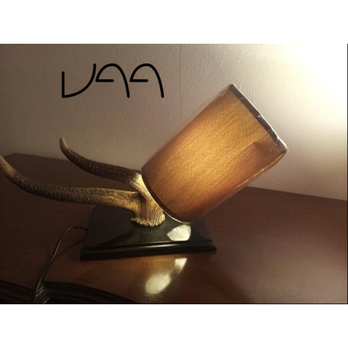  lamp with deer horns